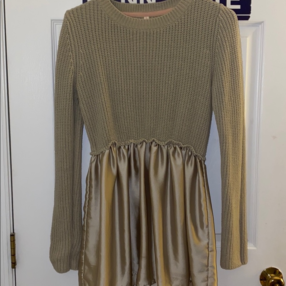 Gold Sweater Shirt